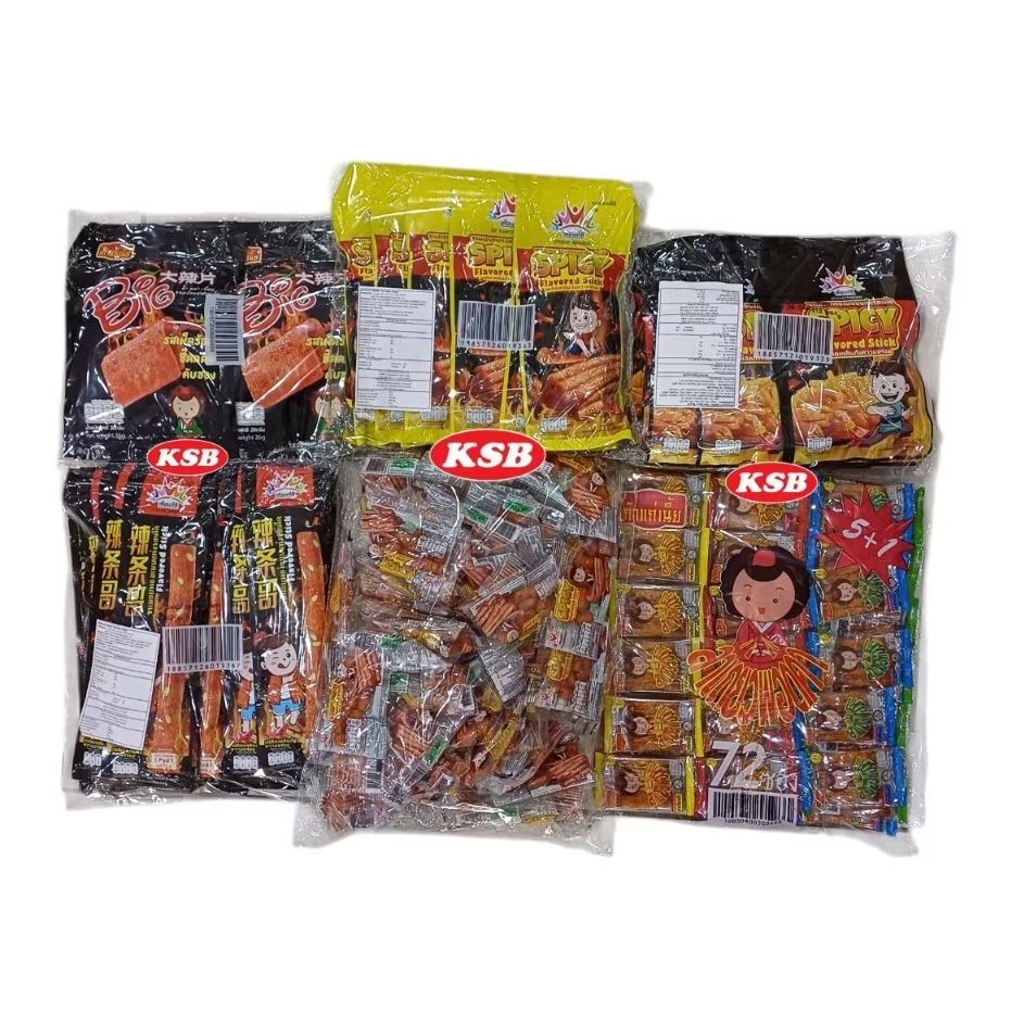 【12 pkt】Flavour Stick/Spicy Flavored Stick/Spicy Snack/Snack Hot & Spicy/Crispy Snack/Spicy Tasty Food/Spicy Delicious