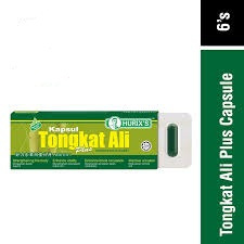 Hurix's Tongkat Ali Plus Capsules Special For Men 6s/Hurix's Kapsul Tongkat Ali Plus Istimewa Untuk Lelaki 6s