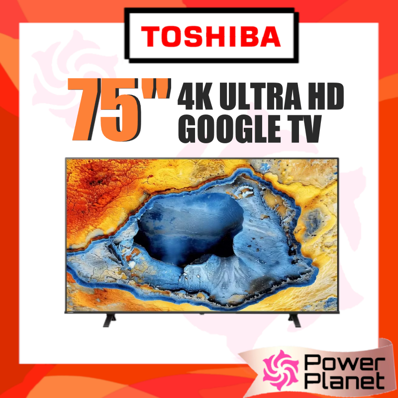 Toshiba 75'' C350NP 4K UHD Google Smart TV 75C350NP Television