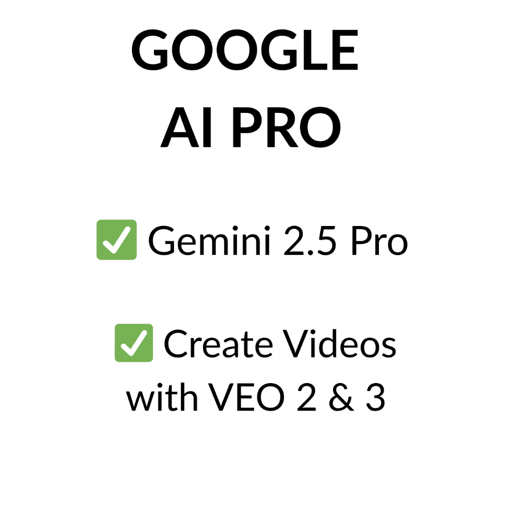 [FAST 24/7]   |  Veo 3  | 10 Video Per day | Google AI Pro |  Gemini 2.5 Pro