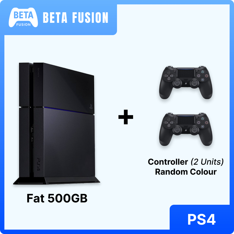 Sony PS4 Playstation 4 Fat 500GB (NEW CONTROLLER) READY STOCK USED