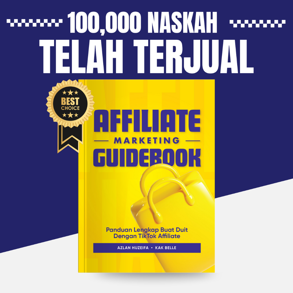 Koleksi Buku Affiliate Marketing | 1000 Follower Pertama | Skrip Video Affiliate | Buku TikTok Content Calendar