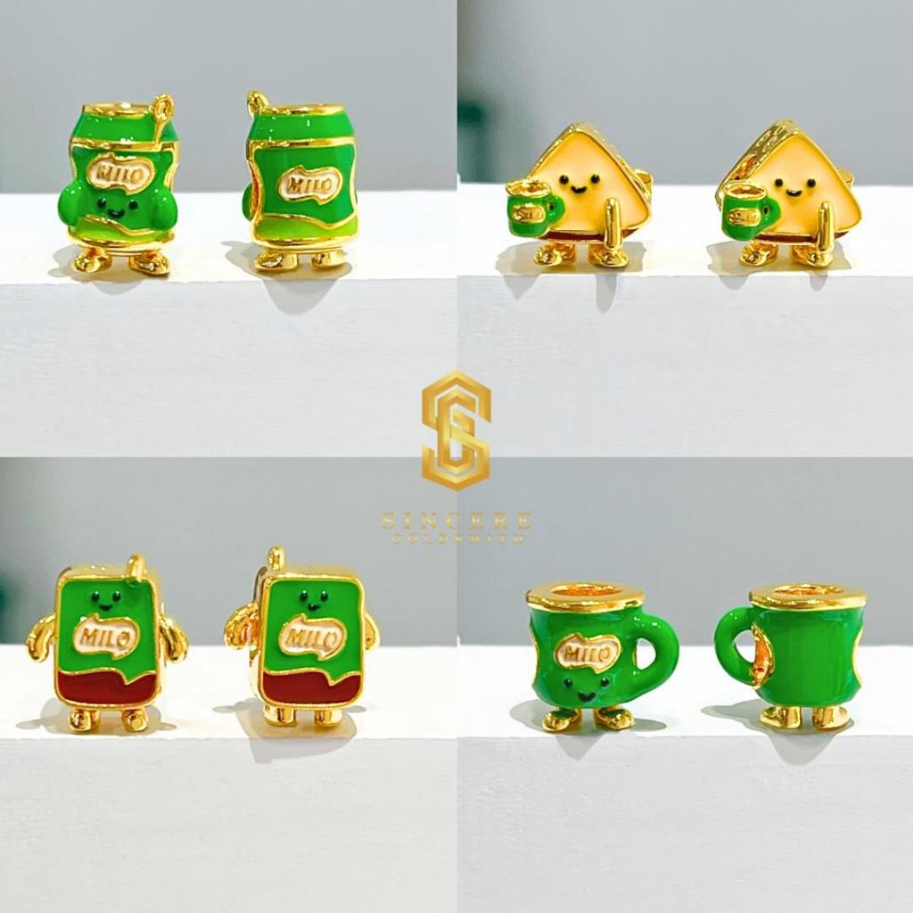 Sincere Store Emas 916 3L Bead Milo Sarapan | Emas 916