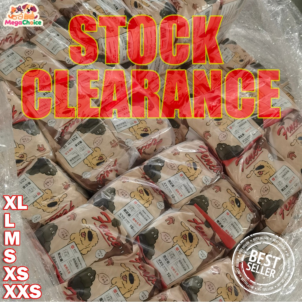 Megachoice Buy 1 Take 1 dog male Puppy Diapers pet diaper XXS XS S M L XL dog diapers female absorption 200ML