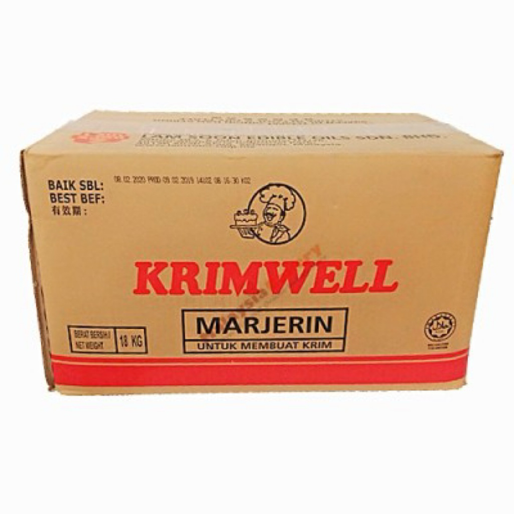 Halal Krimwell Margarine 250g & 500g [Repack