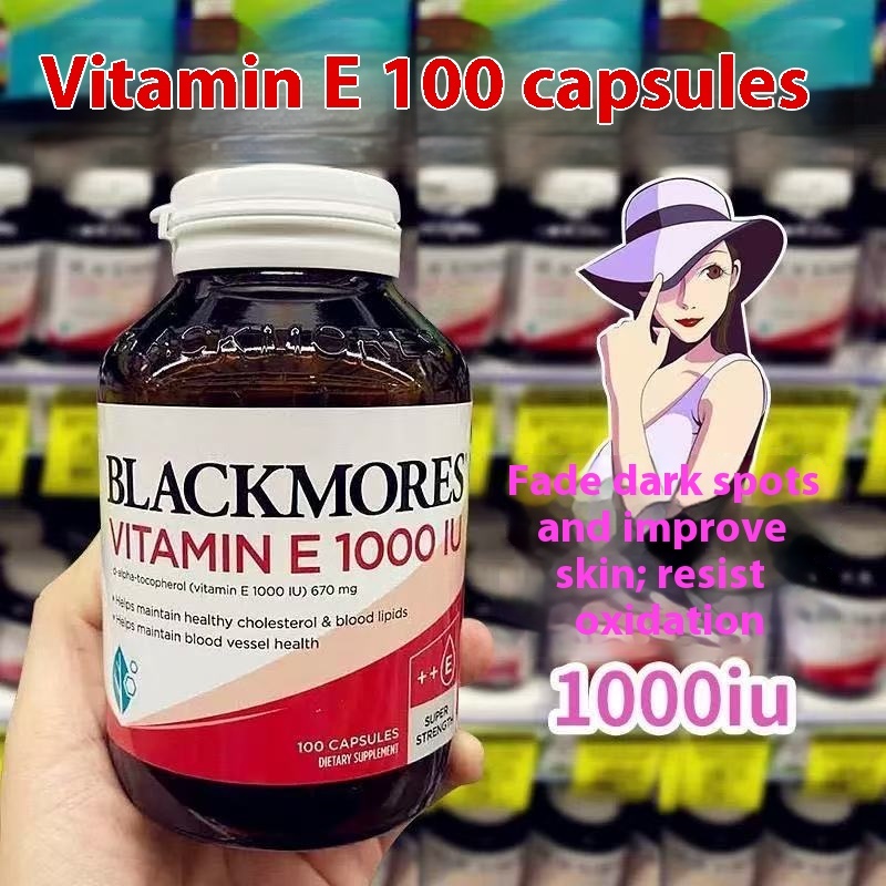Blackmores Vitamin E 1000IU Cholesterol Health 100 Capsules