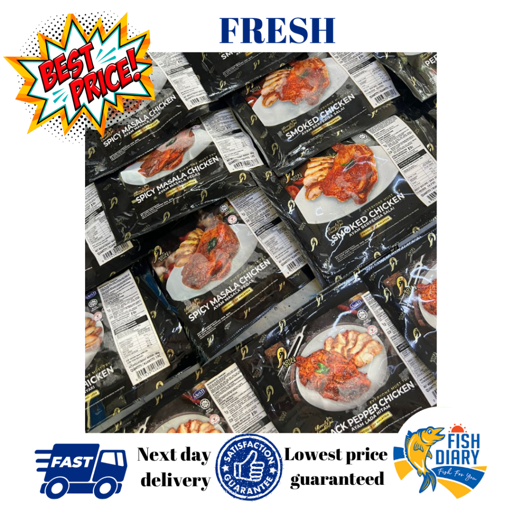 【Penang Area】PREMIUM READY-COOKED CHICKEN CHOP 腌制鸡扒（已熟）(PENANG AREA FREE DELIVERY for purchase RM120+)