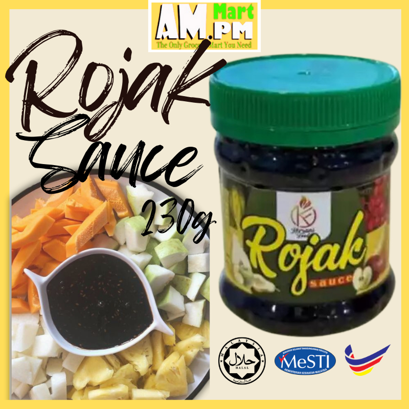 KUAH ROJAK 230g | Instant Kuah Rojak Ready to Eat Sedap Lazat Pedas Manis Makan Sekali Buah-buahan