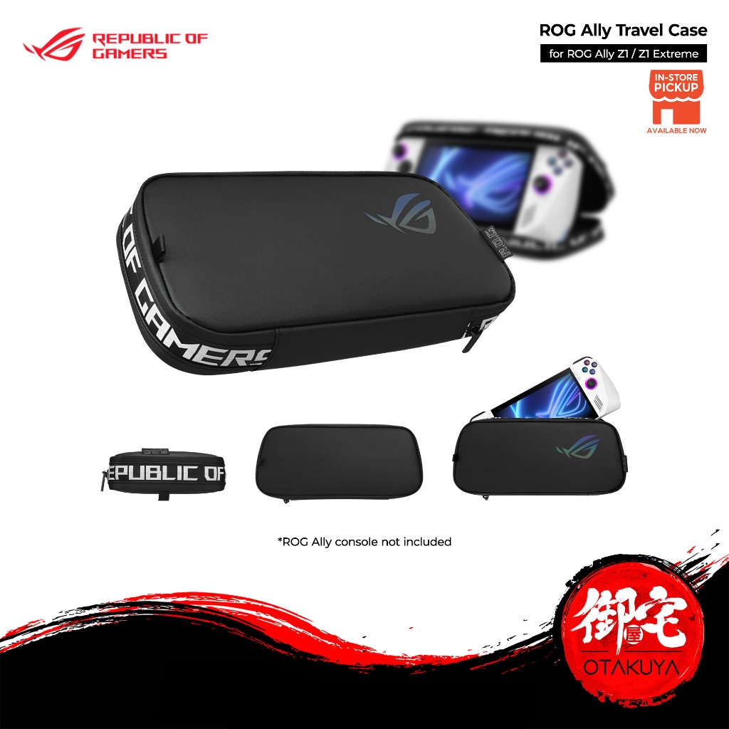 【11.11 SALE】ASUS Rog Ally Travel Case Compatible with Rog Ally Z1 & Z1 Extreme