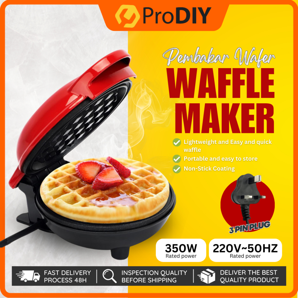 Waffle Maker Toaster Square Wafel Electric Mini Waffles Machine Breakfast Egg Eggette Cake Oven Pan Wafer 华夫饼机松饼