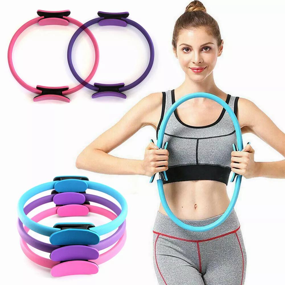 Yoga Fitness Pilates Ring Yoga Ring Open Back Ring Magic Ring Pelvic Floor Muscle Training Yoga Supplies Pilates Ring