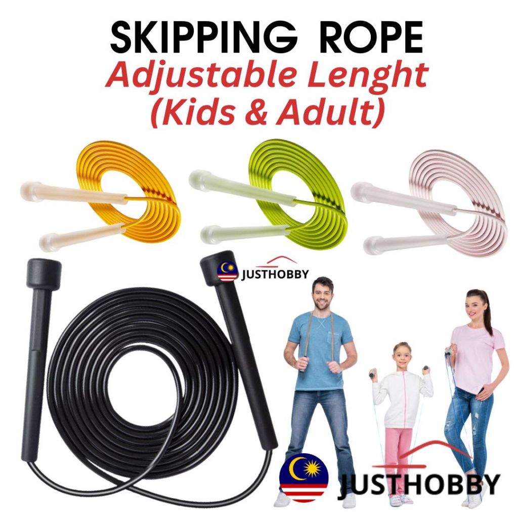 Skipping Rope Adjustable Jumping rope digital skipping rope Speed Rope Gym Nylon Tali lompat doorgift
