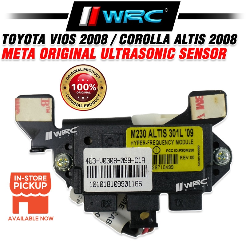 Toyota Vios 2008 / Corolla Altis 2008 Meta Original Ultrasonic Sensor