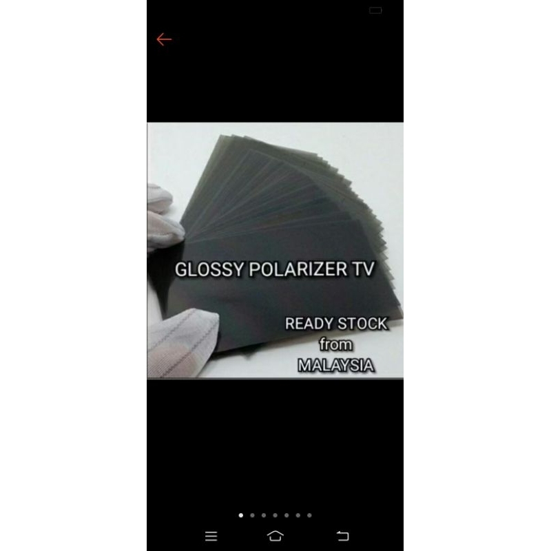 Polar / polarize / polarizer / polarizing led and lcd tv 10 pcs ( 32 and 42 inch tv )