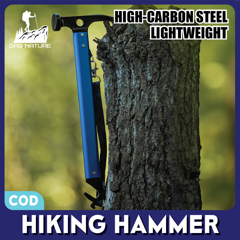 Das Nature™ Multifunction Camping Hammer Camping Hammer Tent Hammer Tukul Camping Tukul Paku Khemah Outdoor Camp Hammer