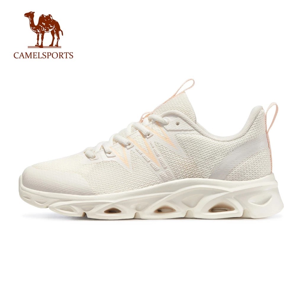 CAMEL SPORTS Women Shoes Lace Up Shoes Lightweight Comfortable Breathable ( Size EUR 39 ) - Beige Pink