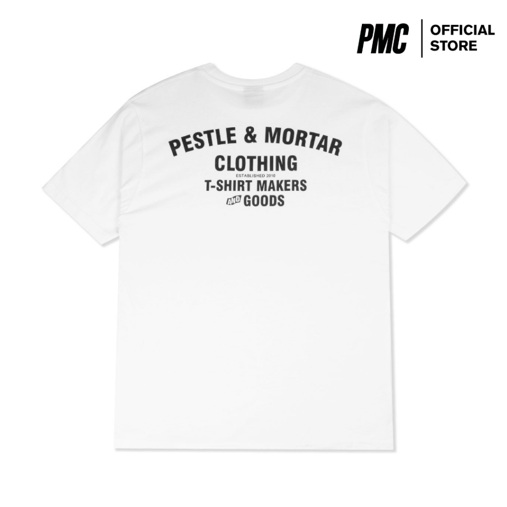 Pestle & Mortar Clothing Flying Mechanic Tee White