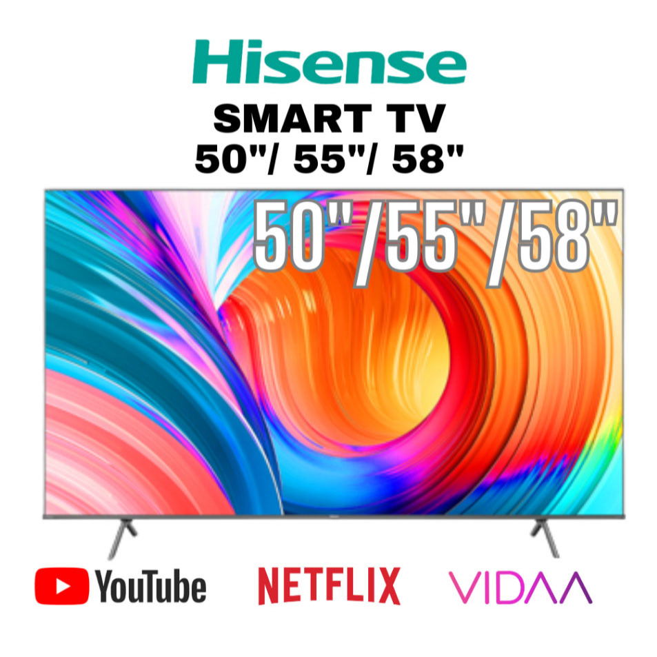 Hisense SMART Television TV 32 inch, 40 inch, 43 inch, 50 inch, 55 inch, 58 inch, 65 inch, 75 inch