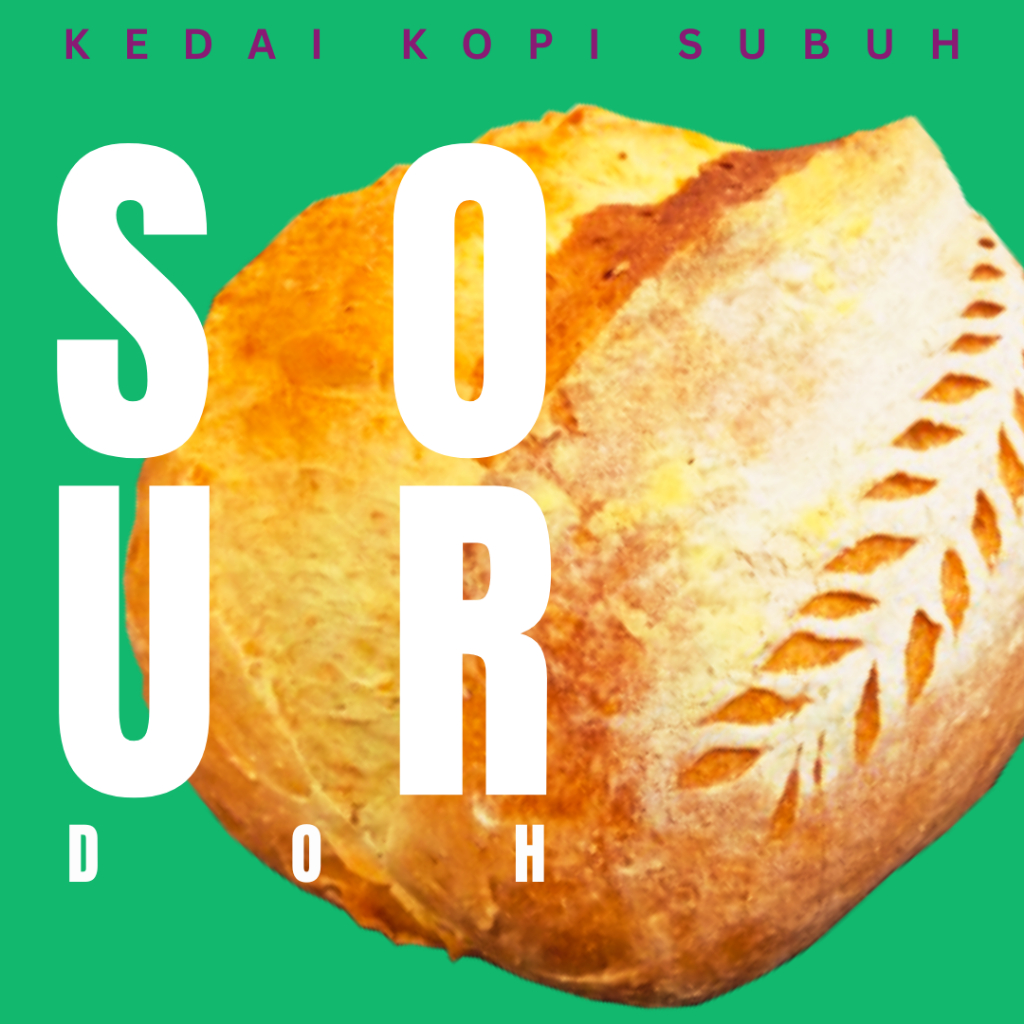 Sourdough Boule Bread Fresh Homemade by Muslim / Product of Kampung Beserah Kuantan by Kedai Kopi Subuh