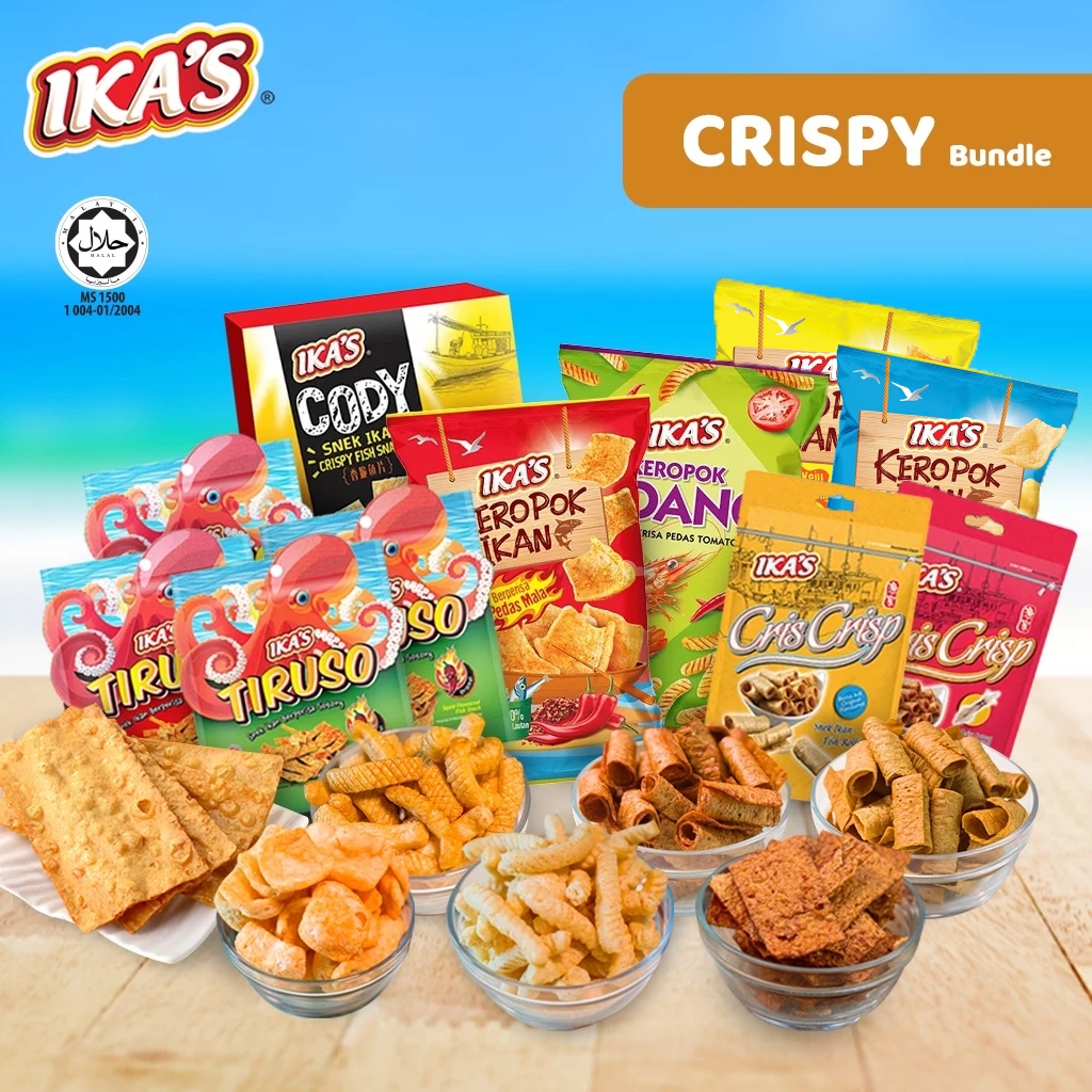 Crispy Seafood Fish Snacks Super Bundle