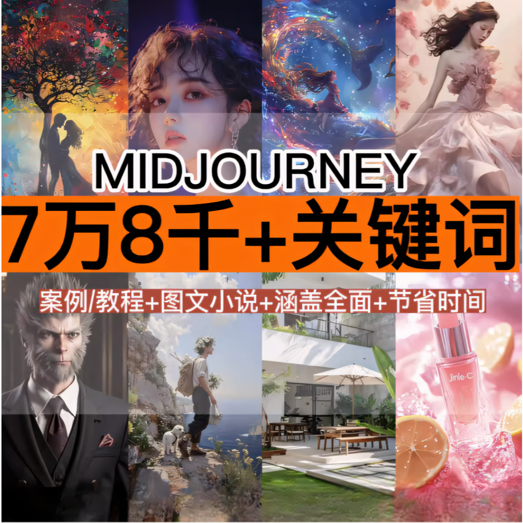 MidjourneyAI绘画关键词【中英文 · 咒语 · ai提示词 · ai生图 ·描述词 · AI绘图】