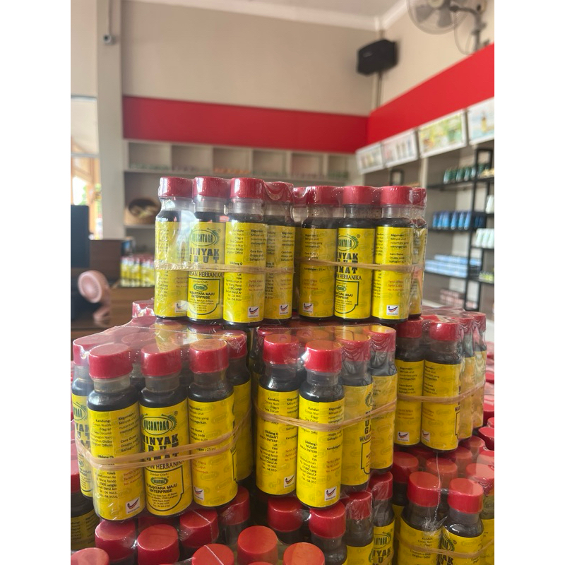 Minyak Gamat Warisan Herbanika keluaran Nusantara Original (1 Dozen 12botol
