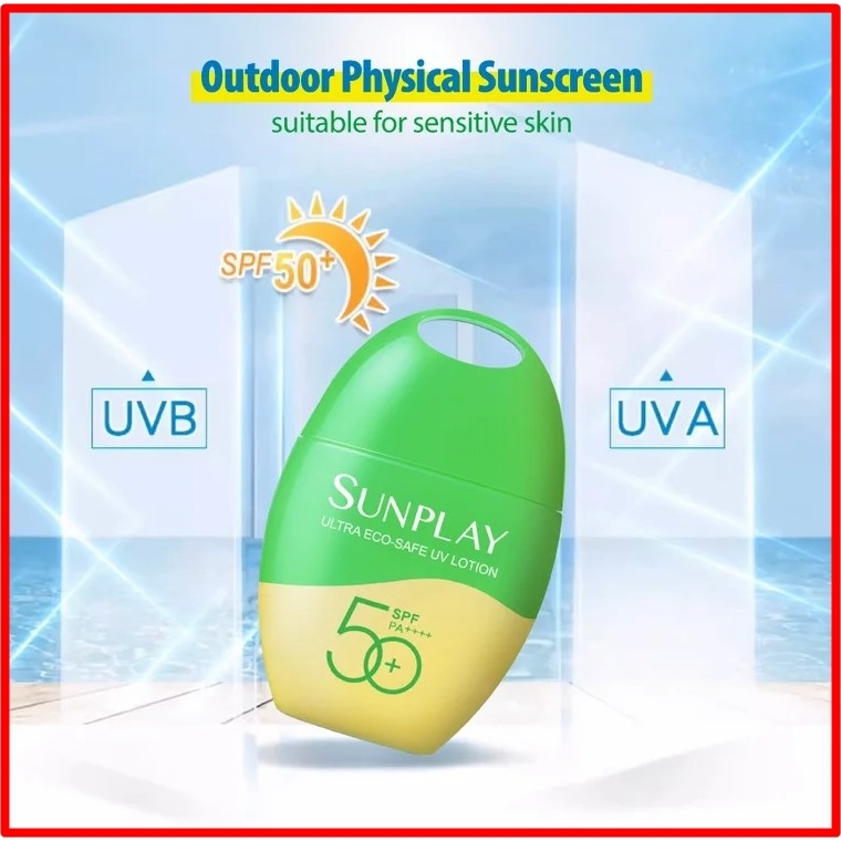 SUNPLAY Ultra Eco-Safe UV Lotion SPF 50+ PA++++ 35g (Ocean friendly)