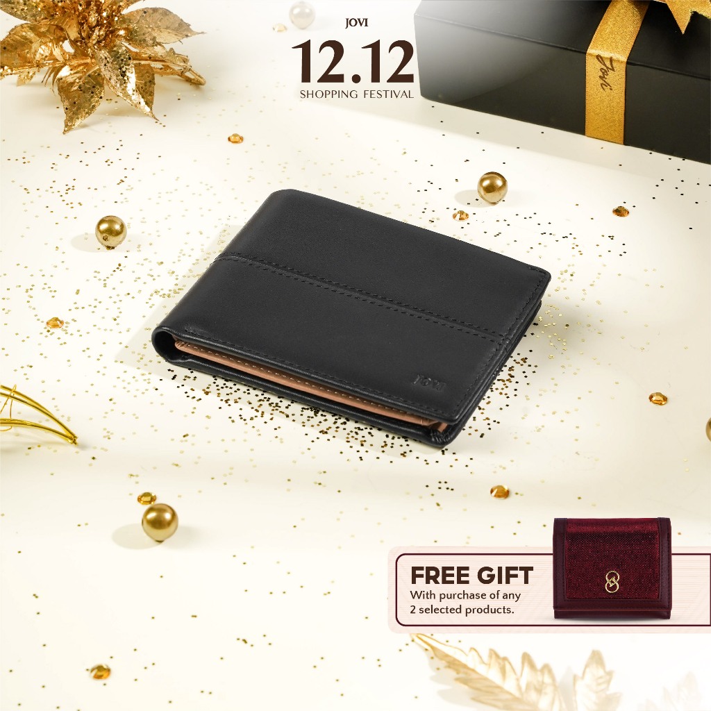 [12.12 MEGA SALE] JOVI DEPP Wallet - Free New Luxury Packaging + 6 Months Warranty