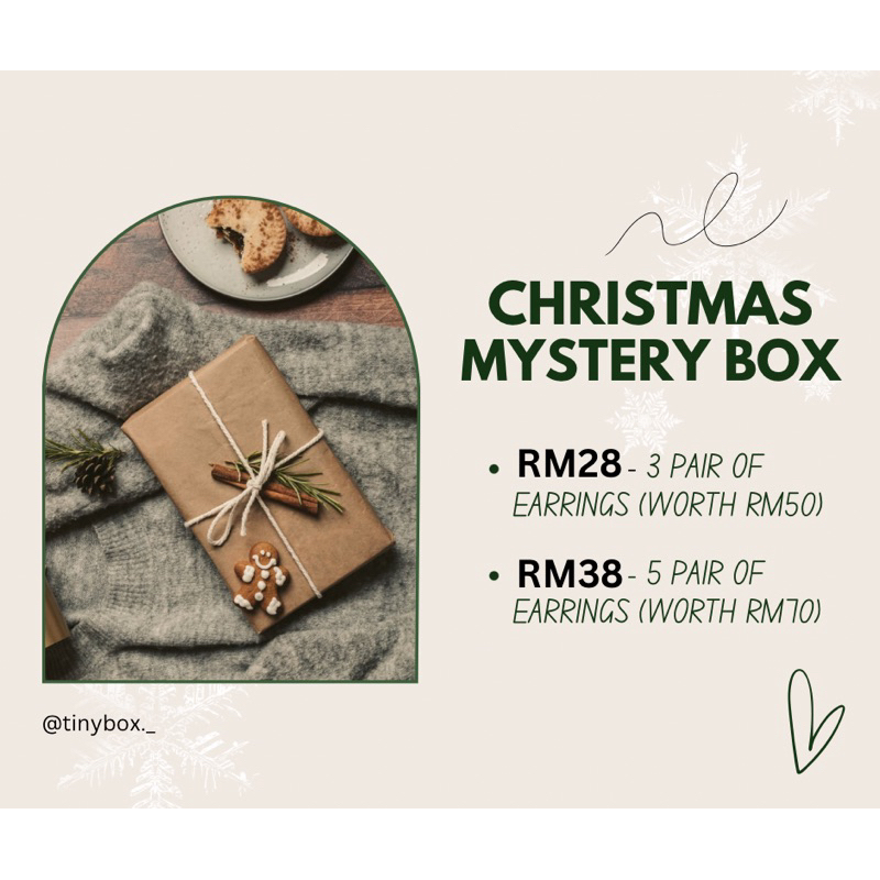 【TINY BOX】Christmas Mystery Box