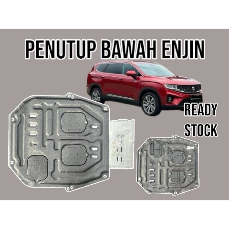 penutup bawah enjin proton x90 guard bonnet engine bottom cover proton x90 engine cover proton x90