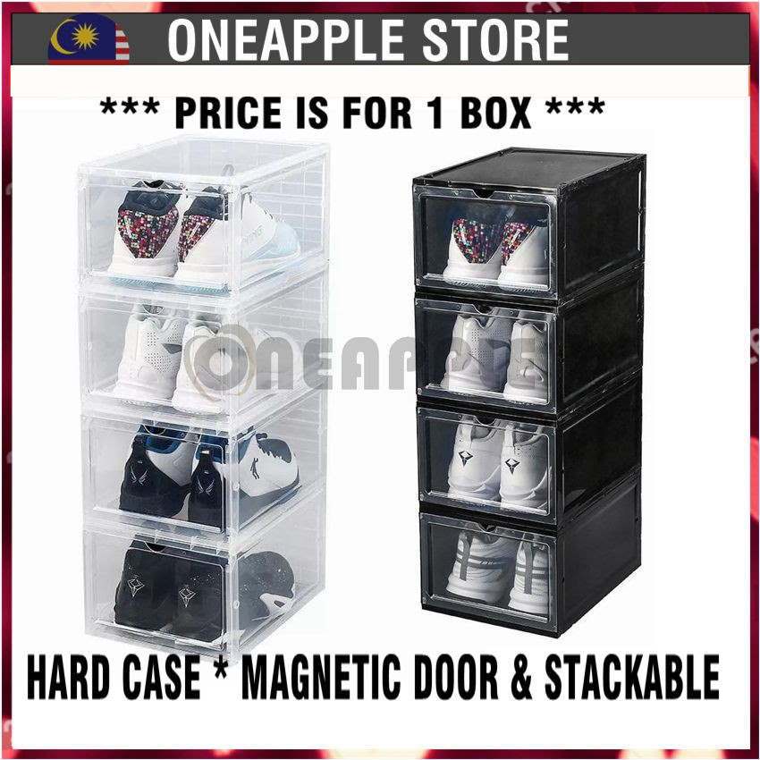 Drop Front Shoe Box //Sneaker Box//Storage Box//ShoeBox with Good Quality(1PCS)
