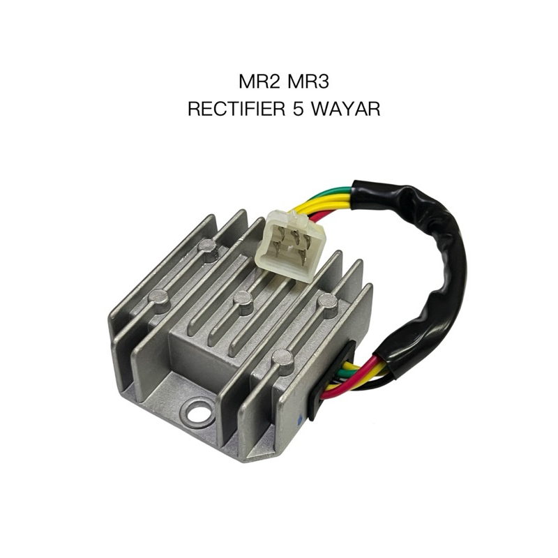 MODENAS MR2 MR3 RECTIFIER REGULATOR STARTER 4 WAYAR / 5 WAYAR