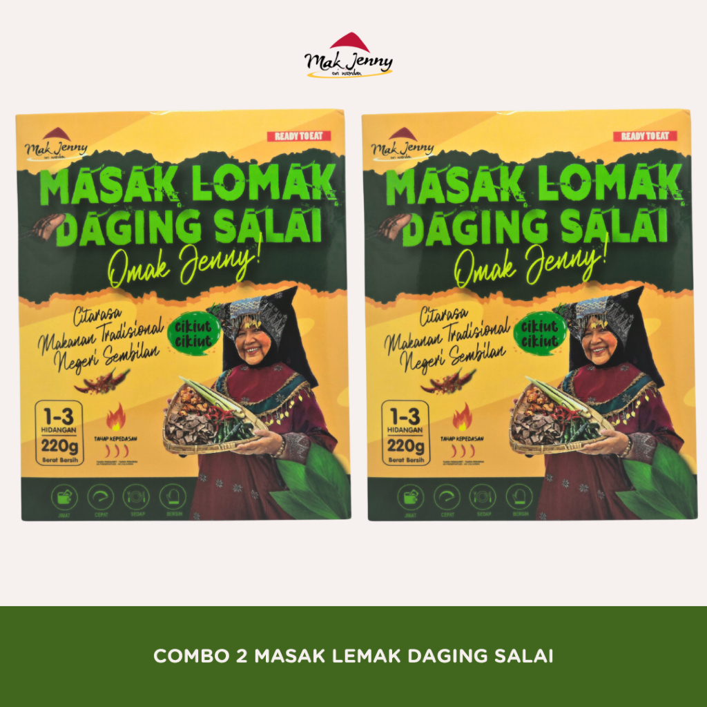 Combo 2 Masak Lemak Daging Salai