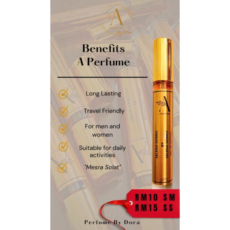 ? A perfume by Dora- 99% pati original unisex