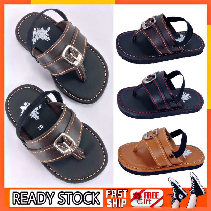 〔Young.Wears〕1-4 Year Kid & Baby Boy Capal Sandal Casual Outdoor Slipper Kasut Selipar Japal Budak Lelaki Bayi Hari Raya