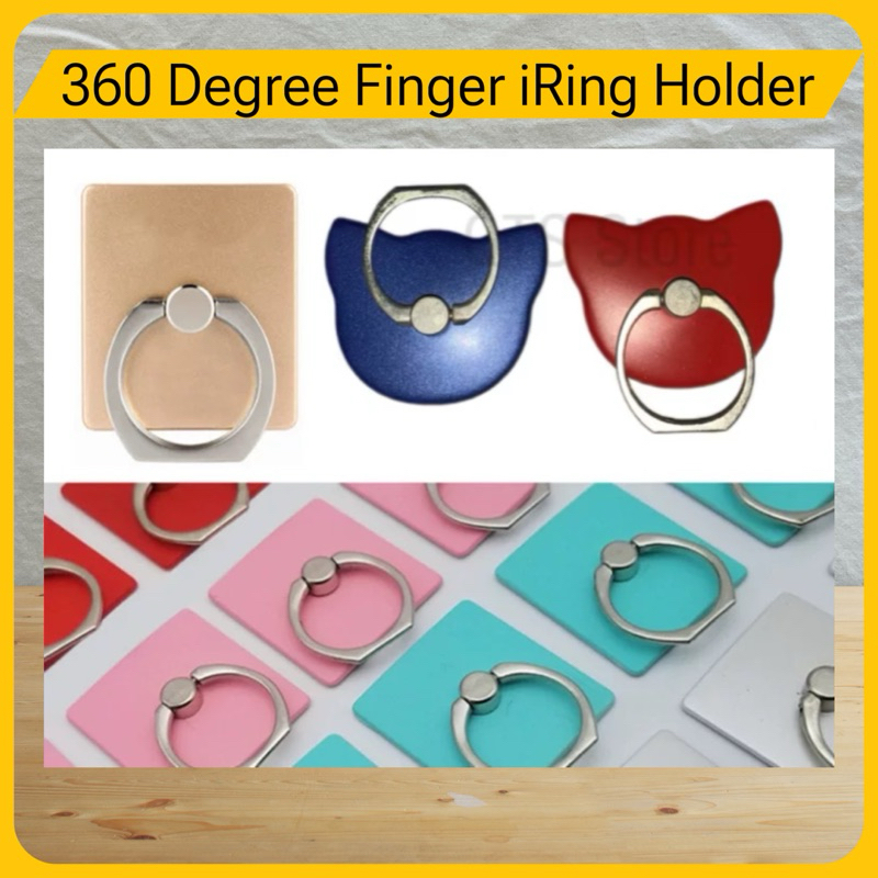 360 Degree Finger Ring Holder i ring holder for all smartphone