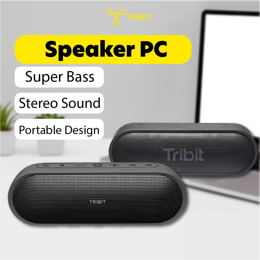 Portable Bluetooth Speaker for PC Desktop Laptop Speaker Amplifier Bluetooth 5.3 PC Home Theater