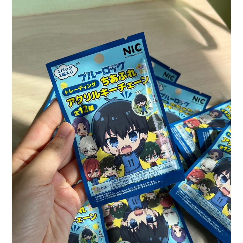 🇲🇾READY STOCK‼️Bluelock official small keychain blind bag。Anime goods。正版蓝锁迷你亚克力挂件盲抽。