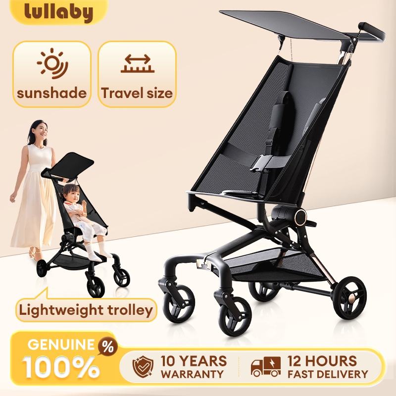Stroller Baby 2.9kg  Max 60kg Foldable boarding stroller Travel Stroller Adjust Height baby stroller