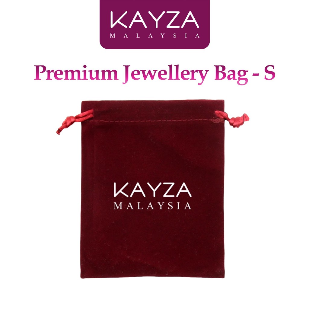 KAYZA Premium Jewellery Bag - Red - S Size
