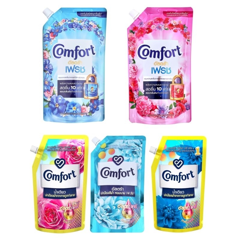 ? 1250ML COMFORT SOFTENER COMFORT CONCENTRATED FABRIC SOFTENER COMFORT SOFTENER COMFORT ULTRA CARE RINSE