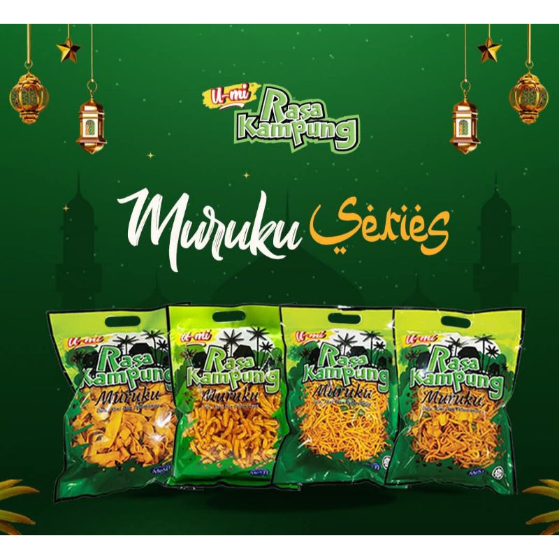 U-Mi Rasa Kampung Muruku Series 260g/500g