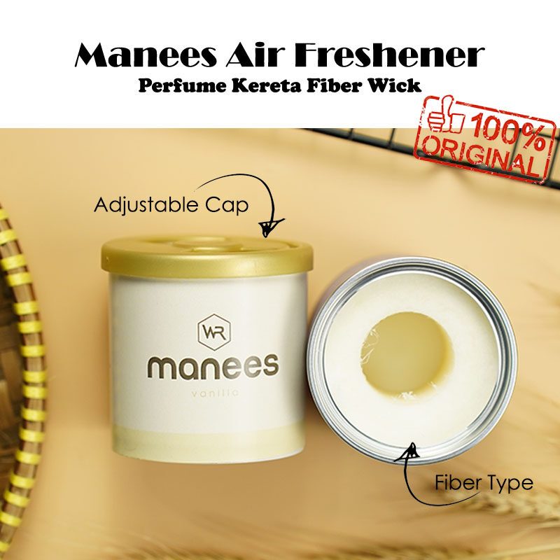 MANEES Car Home Perfume Air Freshener Pewangi Kereta Rumah Fibre Pewangi Bilik