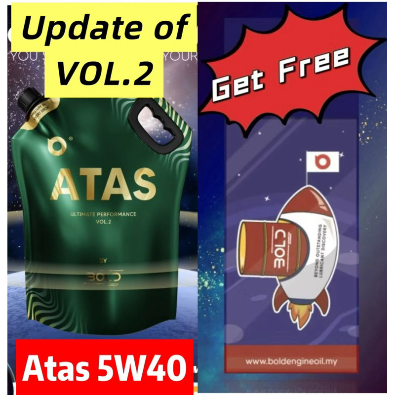 ℕ [ OSP + PAO ]5W40 4L Fully Synthetic SP Car Engine Oil Minyak Hitam Enjin Kereta