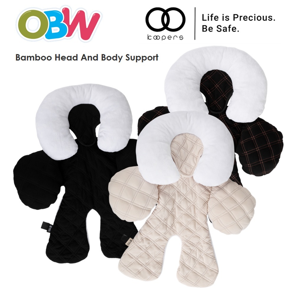 Koopers Bamboo Baby Head and Body Support | Stroller Body Support