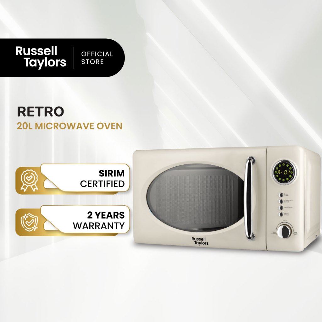Russell Taylors Retro Microwave Oven Ketuhar Mikro 20L M2