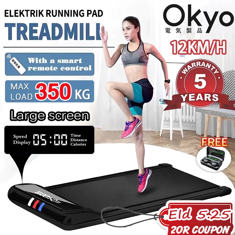 ️‍♀️5 Year Warranty️‍♀️walking Treadmill Walking Pad Running Smart Walking Pad Fitness Walking Machine Ultra-Thin Indo