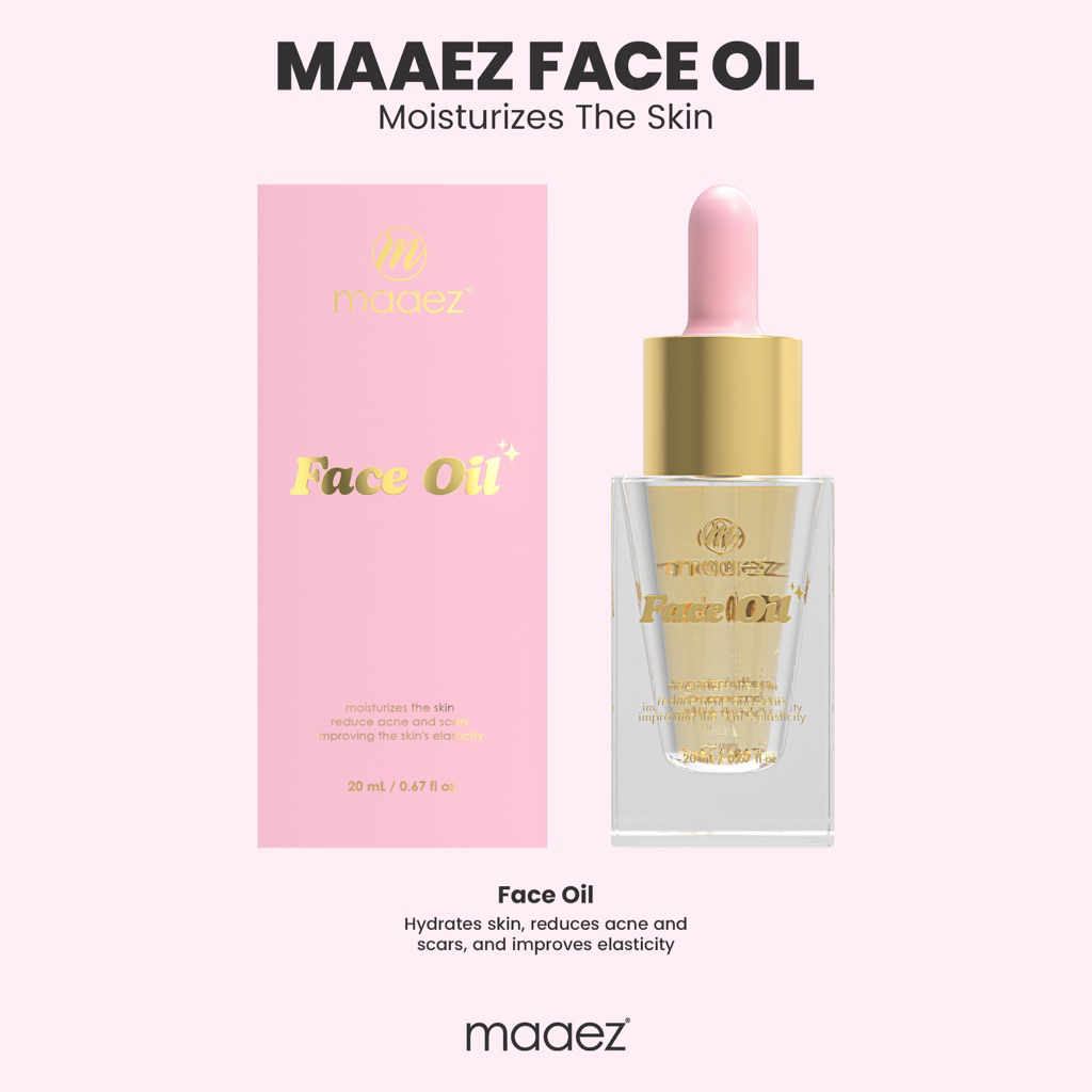 Maaez – Minyak Wajah (Pelembap) | Face Oil (Hydrating)