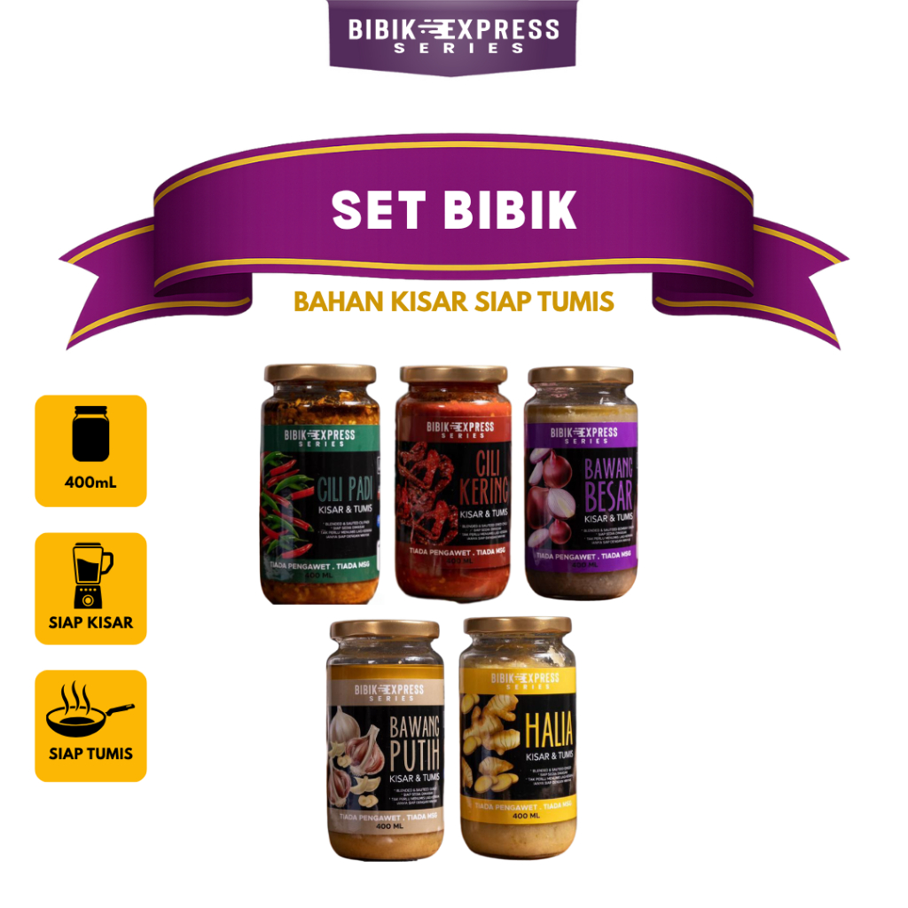 SET COMBO SET BIBIK EXPRESS BAHAN KISAR