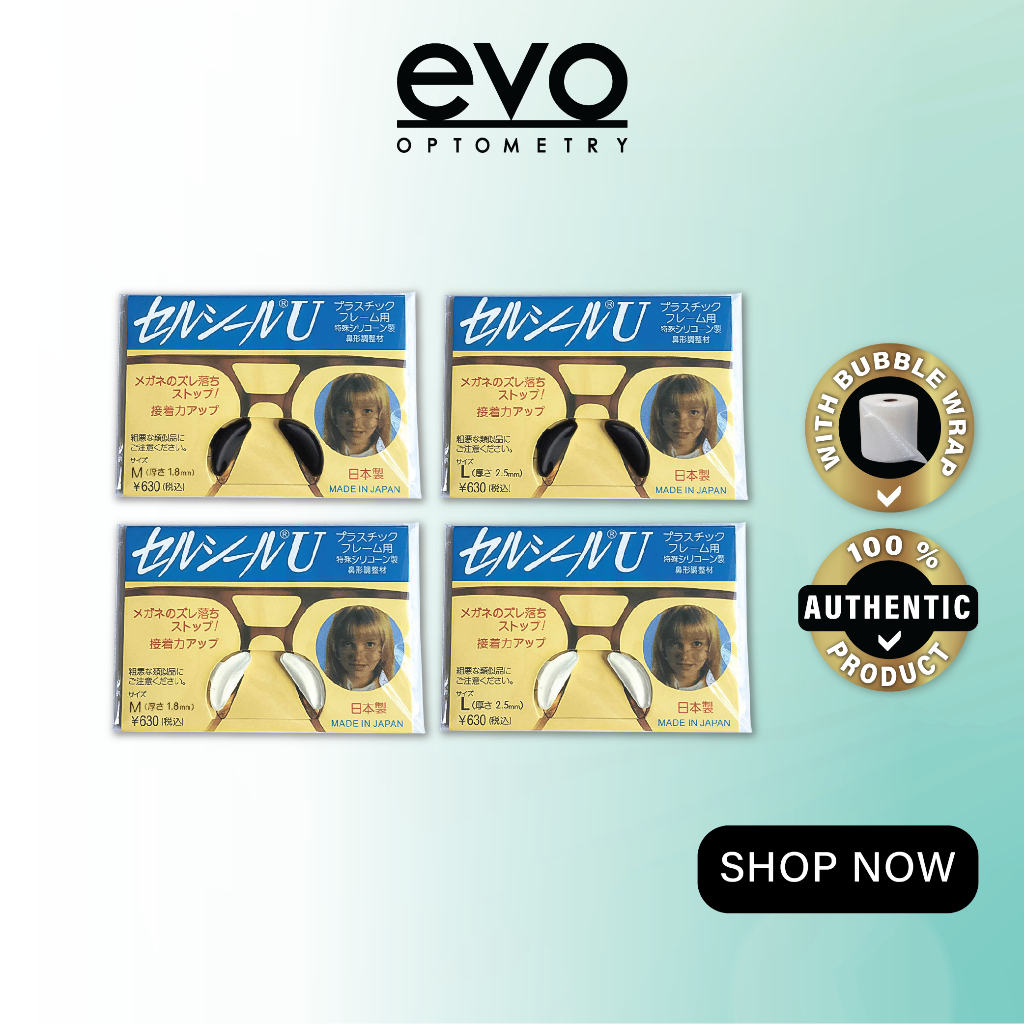 evo Dandan Japanese Version Anti Slip Silicone Nose Pad of Glasses Sticker For Spectacles Sunglass